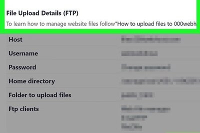 How to Upload a Website