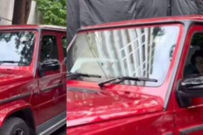 Watch: Khushi Kapoor Cruises In New Red Mercedes Benz G 400D
