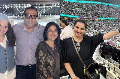 Sania Mirza Enjoys FIFA World Cup Semi-Final; Pens Loving Note to Her 'Pillars in Life' Amid Shoaib Malik Divorce Rumour