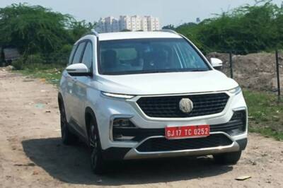 Upcoming MG Hector Facelift Spied With 17-inch Wheels Ahead of Launch in India