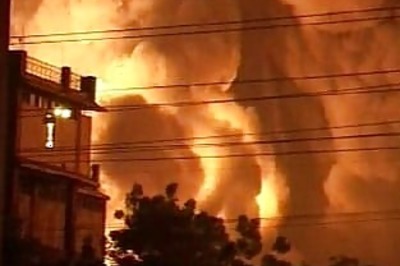 Fire rages in Jaipur oil depot, 9 feared dead