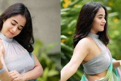 Deepthi Sunaina Blends Simplicity And Elegance In Chiffon Saree