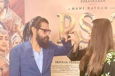 Ponniyin Selvan 2's Aishwarya Rai and Vikram Make Hand Heart in New Photo, Abhishek Bachchan Reacts