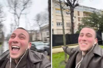 Influencer Dances In Rain After Quitting His 9-5 Job; Internet Is Emotional