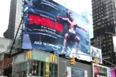 Toofan Promo on Times Square Billboards, Farhan Akhtar Says 'Dream Came True'