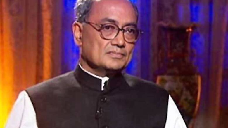 Assembly poll results disappointing: Digvijaya Singh