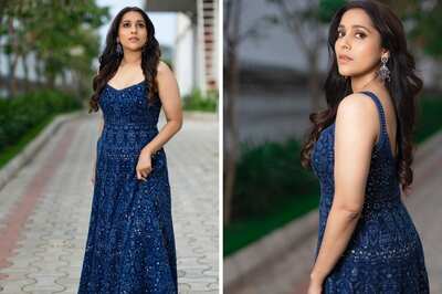 Rashmi Gautam Serves Regal Vibes In Floral-Printed Traditional Outfit