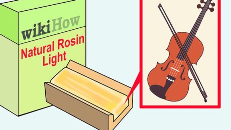 How to Rosin a Bow