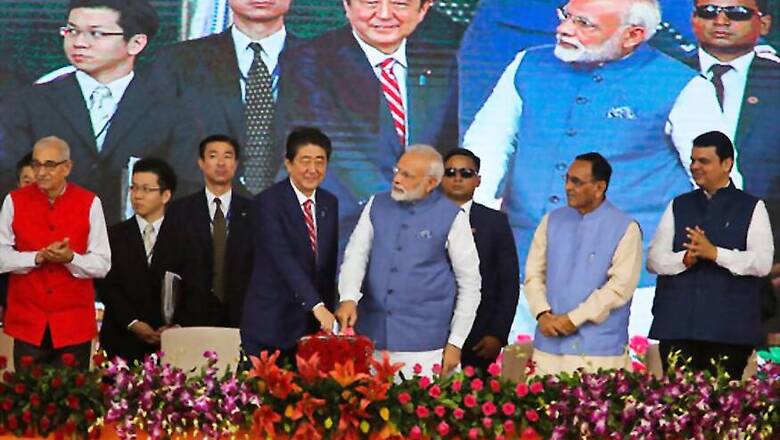 PM Modi, Japan's Shinzo Abe Lay Foundation Stone for India's First Bullet Train