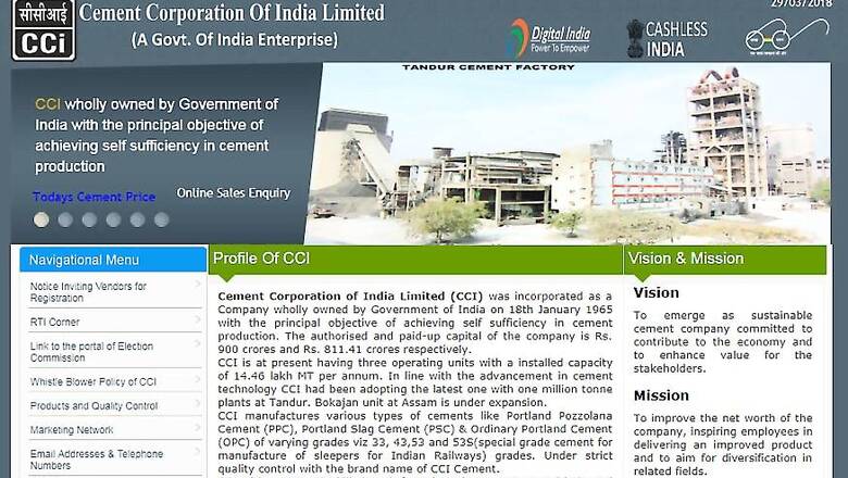 Cement Corporation of India (CCI) Recruitment 2018: 14 Posts, Apply Before April 20