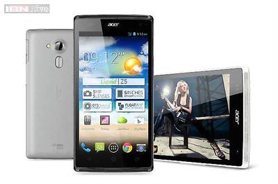 Acer unveils budget smartphone Liquid Z5; features a 5-inch display, 5MP camera