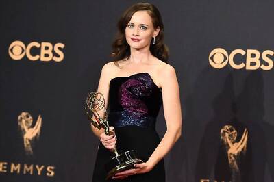 Emmys 2017: Metallics And Feathers Galore On The Red Carpet