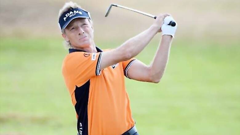 Bernhard Langer, Mark Wiebe share halfway British Seniors lead
