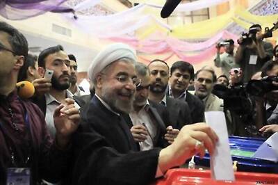 Moderate Rohani wins Iran's presidential election