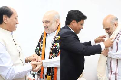 New CMs of Meghalaya, Nagaland Meet Home Minister Amit Shah