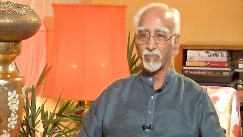 'Assault on Democracy': Former V-P Hamid Ansari Rejects 'One Nation, One Election'