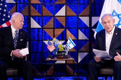 Opinion | A Year after Israel-Hamas War, Biden Mute Spectator as Netanyahu Remains on Offensive