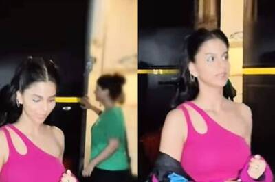 Suhana Khan Turns Heads in Pink One-Shoulder Top as She is Clicked at Shooting Location in Mumbai