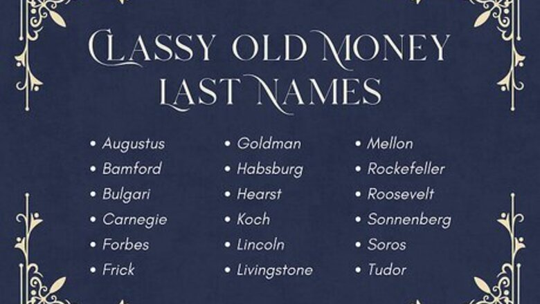 300+ Rich Old Money Surnames for Men & Women
