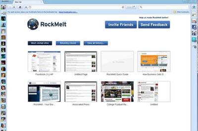 Review: Facebook fans will 'like' RockMelt browser