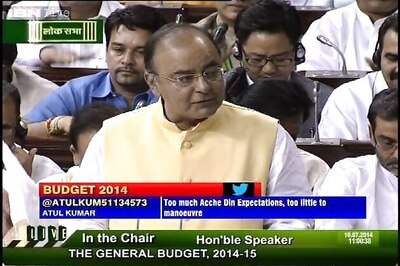 Full text: Finance Minister Arun Jaitley's maiden Budget speech