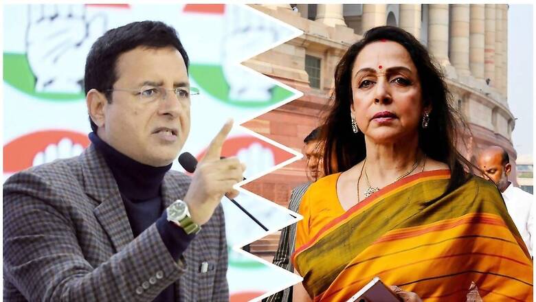 EC Issues Notice to Congress' Surjewala For Remarks On Hema Malini