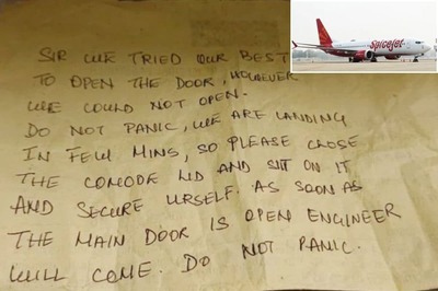SpiceJet Crew Slips in 'Don't Panic' Note After Passenger Gets Stuck in Toilet For Entire Flight