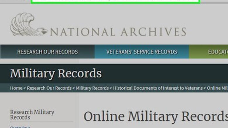 How to Search Military Records