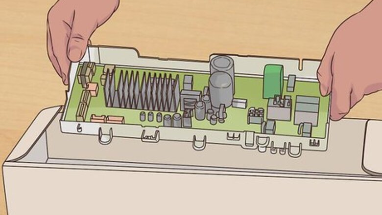 How to Remove the Control Panel of a Sears Model 110 Washer