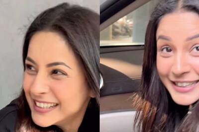 Shehnaaz Gill Indulges In A Fun Banter With Paparazzi, Promotes Her New Song Dhupp Lagdi; Watch