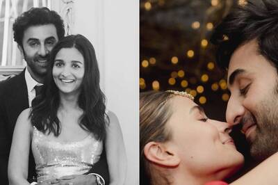 Alia Bhatt Cuddles Up to Husband Ranbir Kapoor in One-Month Wedding Anniversary Post; See Pics