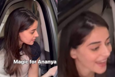 Ananya Panday's Fan Performs Magic For Her, Gifts Her A Flower As Part Of Trick; Watch Viral Video