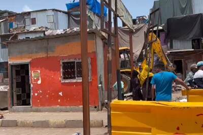 Before July 1 'Morcha' of Uddhav's Sena, its 'Illegal' Office in Mumbai's Bandra Being Razed; Cops on Spot
