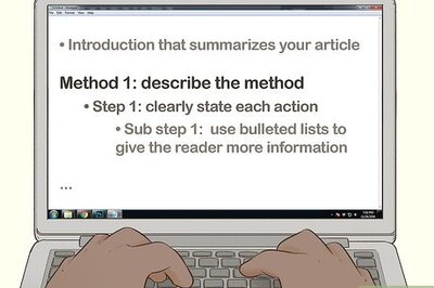 How to Write a How To Article