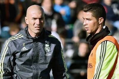 Cristiano Ronaldo not leaving Real Madrid: Zinedine Zidane