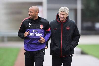Want to Coach Arsenal Someday, Says Thierry Henry