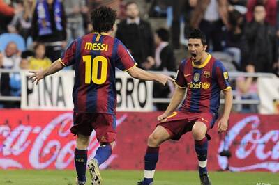 Messi nets a brace as Barca beat Zaragoza 2-0