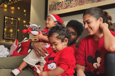 Nayanthara-Vignesh Shivan Celebrate First Christmas With Their Twin Boys, Drop Cutesy Photos; See Here