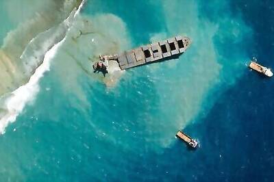 Mauritius arrests captain of Japanese ship that spilled oil