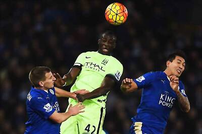 EPL: Draw against Manchester City forces Leicester City to slip to second spot