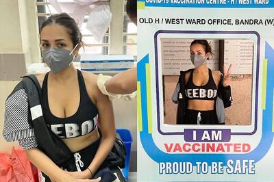 Malaika Arora Poses in Her Trendiest Athleisure As She Gets Second Dose of Covid Vaccine, See Pics
