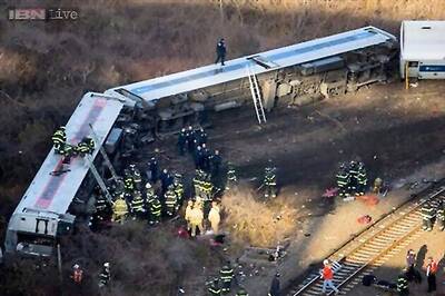New York train was speeding before derailment: probe