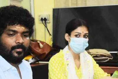 Nayanthara And Vignesh Shivan Visit The Tirumala Tirupati Temple