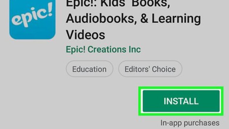 How to Use Epic! App on Android