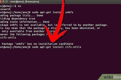 How to Mount a Windows Share on an Ubuntu Server