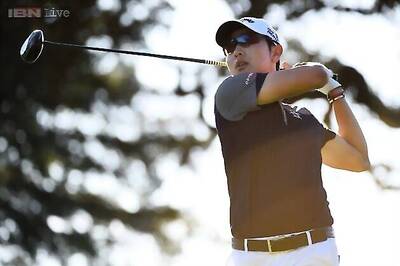Late surge gives Korean Bae four-stroke lead in Napa
