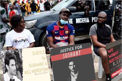 This Pic of Nigerians Holding 'Justice for Sushant Singh Rajput' Placards is Fake