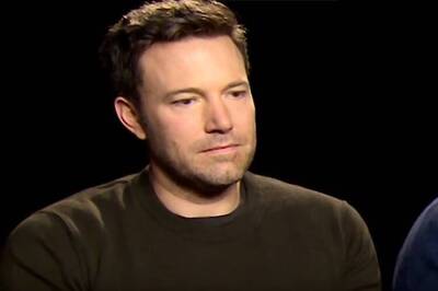 Watch: Ben Affleck sits in gloom as the stars discuss negative reviews of 'Batman v Superman: Dawn of Justice'