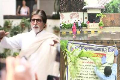In Pics: Amitabh Bachchan's Bungalow 'Jalsa' Sealed, BMC Officials Begin Sanitisation Process