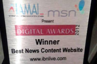 IBNLive.com wins India Digital best news website award
